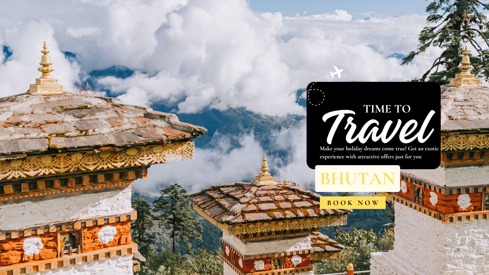 Punakha Dzong river valley